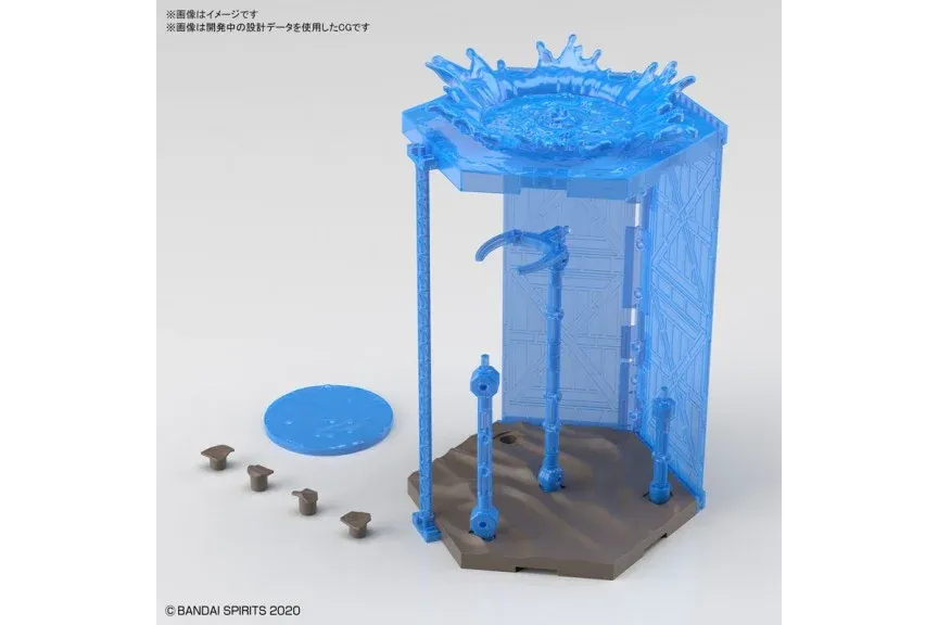GUNDAM - Customize Scene Base Water Field - Model Kit Accessories